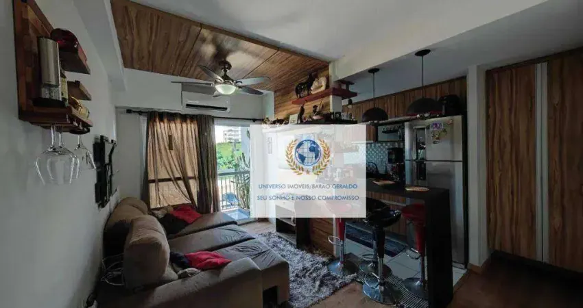 Apartamento com 2 dormitórios à venda, 58 m² por r$ 480.000,00 - morumbi - paulínia/sp