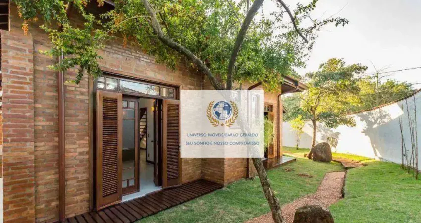 Casa com 4 dormitórios à venda, 235 m² por r$ 1.300.000,00 - cidade universitária - campinas/sp
