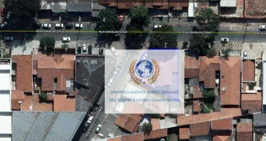 Terreno à venda, 950 m² por r$ 3.200.000,00 - taquaral - campinas/sp