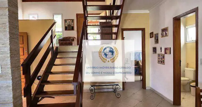 Sobrado com 3 dormitórios à venda, 300 m² por r$ 1.600,00 - caminhos de san conrado - campinas/sp