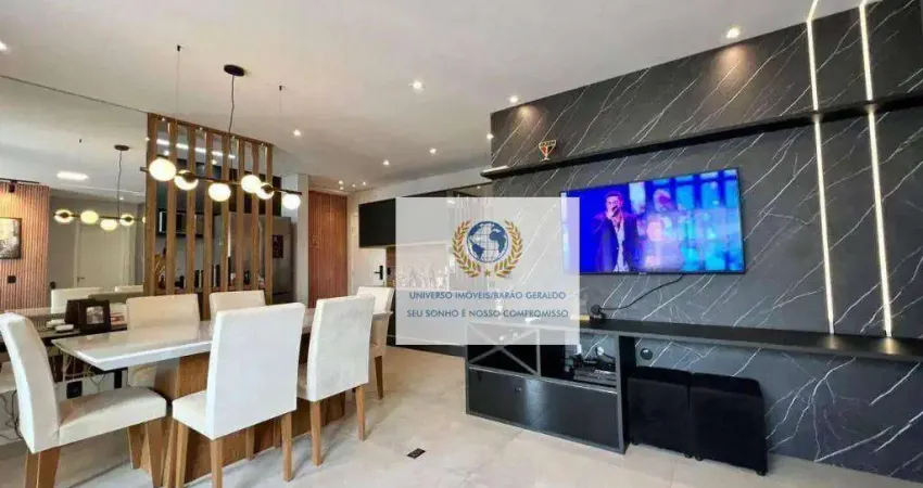 Apartamento com 1 dormitório à venda, 57 m² por r$ 600.000,00 - morumbi - paulínia/sp