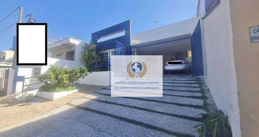 Casa comercial com 6 salas à venda, 253 m² por r$ 1.250.000 - jardim chapadão - campinas/sp