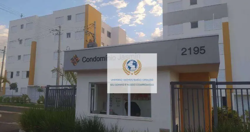 Apartamento com 2 dormitórios à venda, 43 m² por r$ 250.000,00 - dona edith campos fávero - paulínia/sp