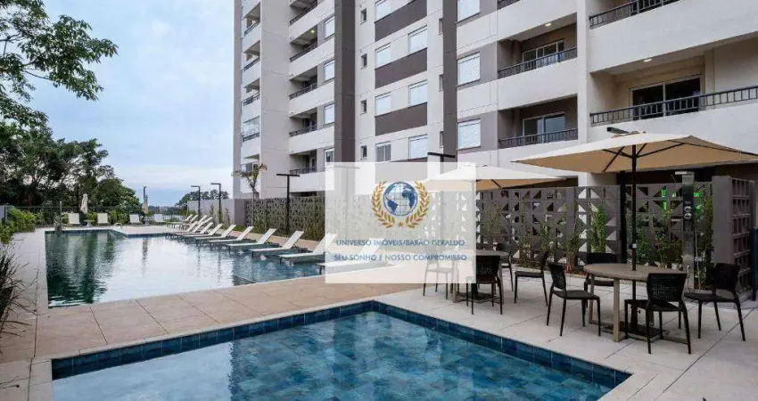 Apartamento com 3 dormitórios à venda, 70 m² por r$ 715.000,00 - parque rural fazenda santa cândida - campinas/sp