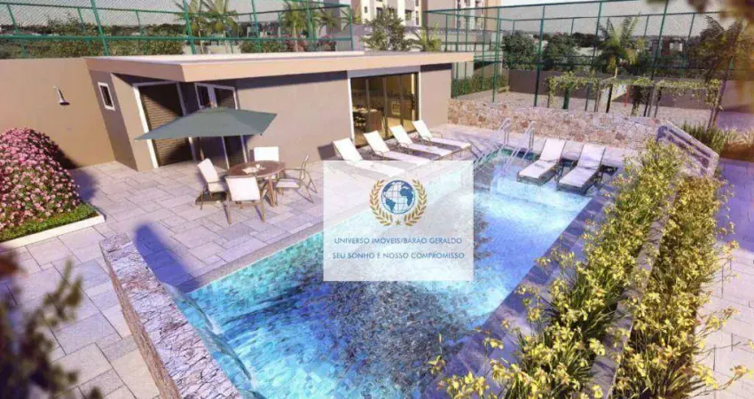 Apartamento com 1 dormitório à venda, 46 m² por r$ 630.000,00 - vila lídia - campinas/sp