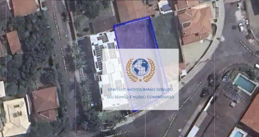 Terreno à venda, 802 m² por r$ 1.800.000,00 - jardim santa genebra ii (barão geraldo) - campinas/sp