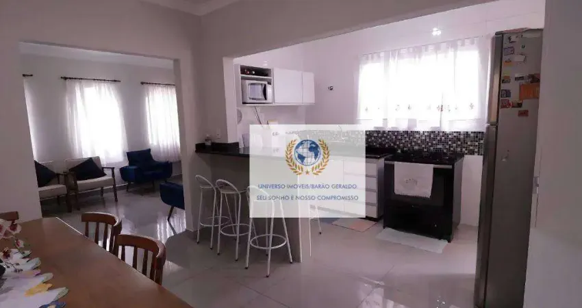 Casa com 3 dormitórios à venda, 158 m² por r$ 745.000,00 - jardim santa genebra - campinas/sp
