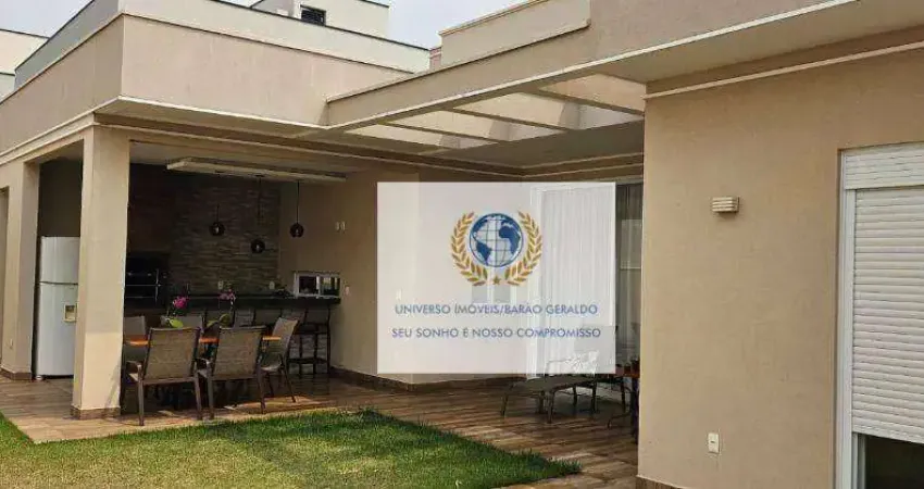 Casa com 3 dormitórios, 265 m² - venda por r$ 2.340.000,00 ou aluguel por r$ 14.894,39/mês - loteamento parque dos alecrins - campinas/sp
