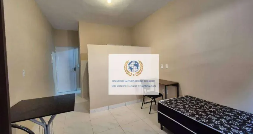 Kitnet com 1 dormitório para alugar, 20 m² por r$ 2.240,00/mês - cidade universitária - campinas/sp