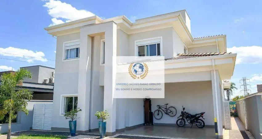 Casa com 4 dormitórios à venda, 262 m² por r$ 1.900.000,00 - terras do cancioneiro - paulínia/sp