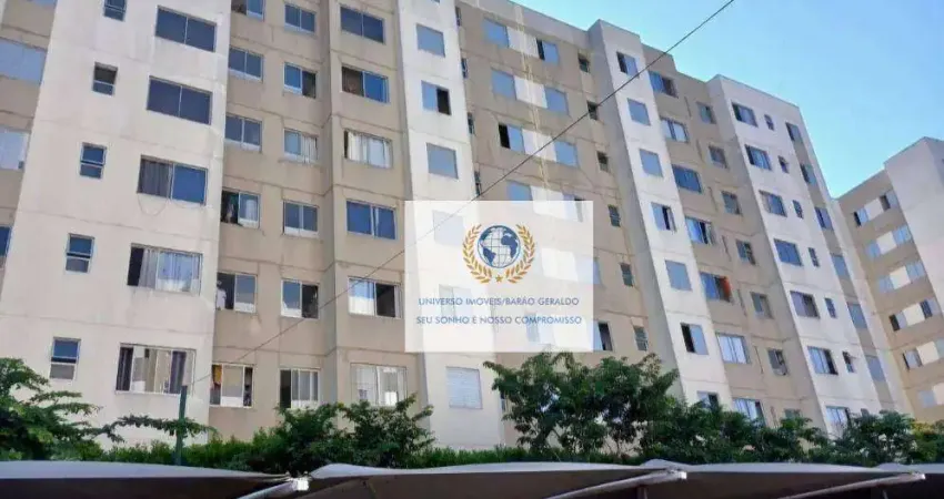 Apartamento com 2 dormitórios à venda, 45 m² por r$ 200.000,00 - parque yolanda (nova veneza) - sumaré/sp