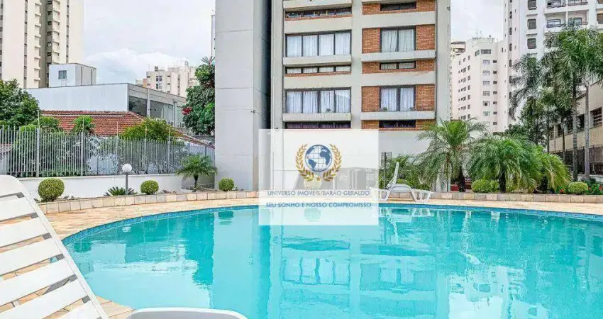 Apartamento com 1 dormitório à venda, 50 m² por r$ 450.000,00 - cambuí - campinas/sp