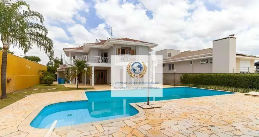 Casa com 5 dormitórios à venda, 610 m² por r$ 4.800.000,00 - alphaville - campinas/sp