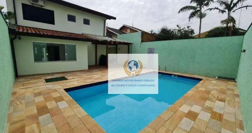 Casa com 3 dormitórios à venda, 238 m² por r$ 1.100.000,00 - cidade universitária - campinas/sp