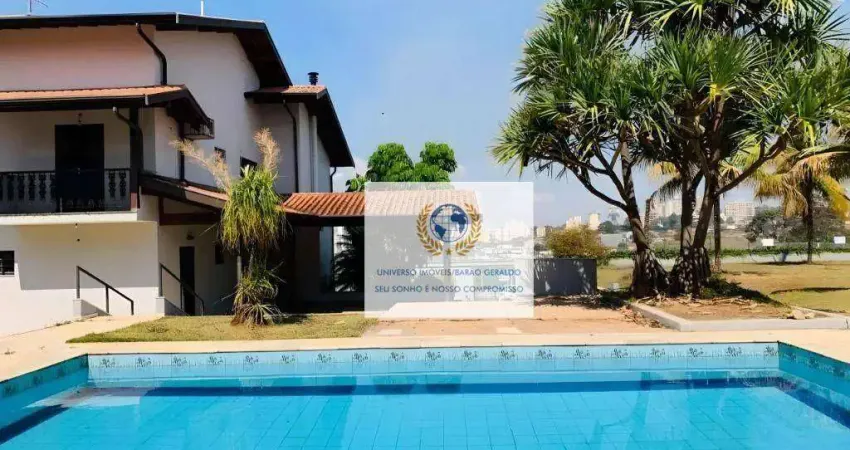 Casa com 4 dormitórios à venda, 500 m² por r$ 1.800.000,00 - parque rural fazenda santa cândida - campinas/sp