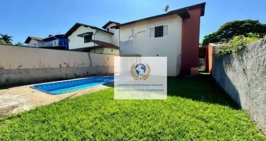 Casa com 3 dormitórios à venda, 166 m² por r$ 850.000,00 - cidade universitária ii - campinas/sp