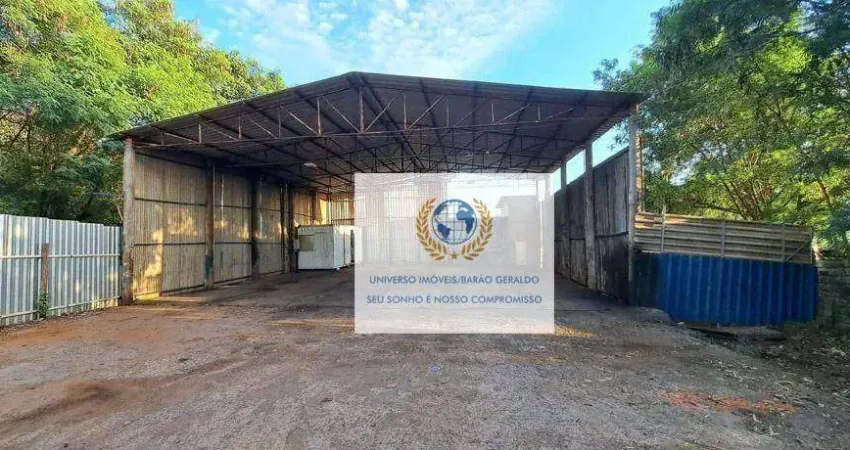 Barracão para alugar, 250 m² por r$ 7.041,67/mês - betel - paulínia/sp