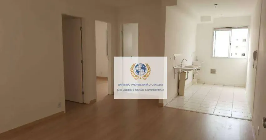 Apartamento com 2 dormitórios à venda, 49 m² por r$ 220.000,00 - parque bom retiro - paulínia/sp