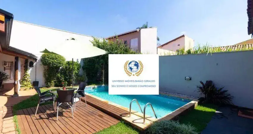 Casa com 3 dormitórios à venda, 250 m² por r$ 1.300.000,00 - cidade universitária ii - campinas/sp