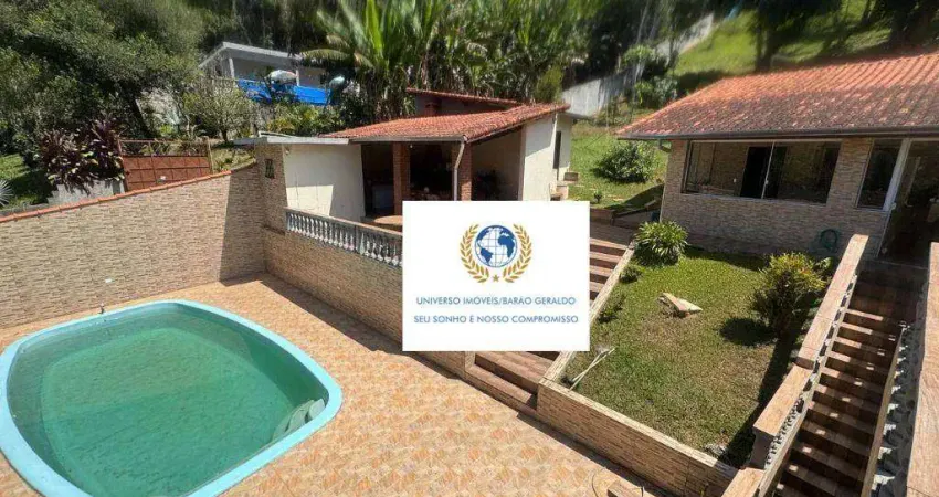 Casa com 4 dormitórios à venda por r$ 730.000,00 - itaquaciara - itapecerica da serra/sp