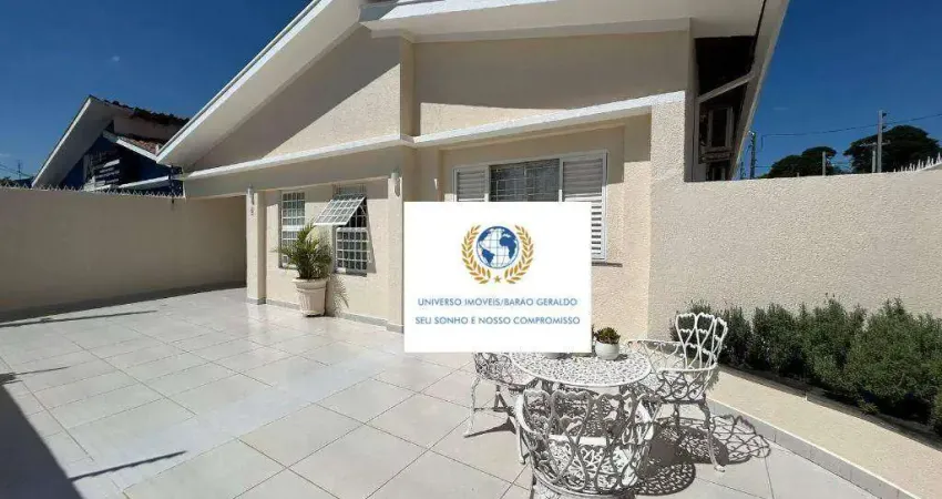 Casa com 3 dormitórios à venda, 145 m² por r$ 1.300.000,00 - barão geraldo - campinas/sp