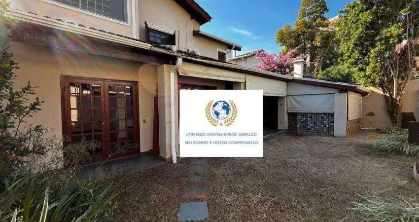 Casa com 5 dormitórios, 600 m² - venda por r$ 2.980.000,00 ou aluguel por r$ 8.745,00/mês - parque da hípica - campinas/sp