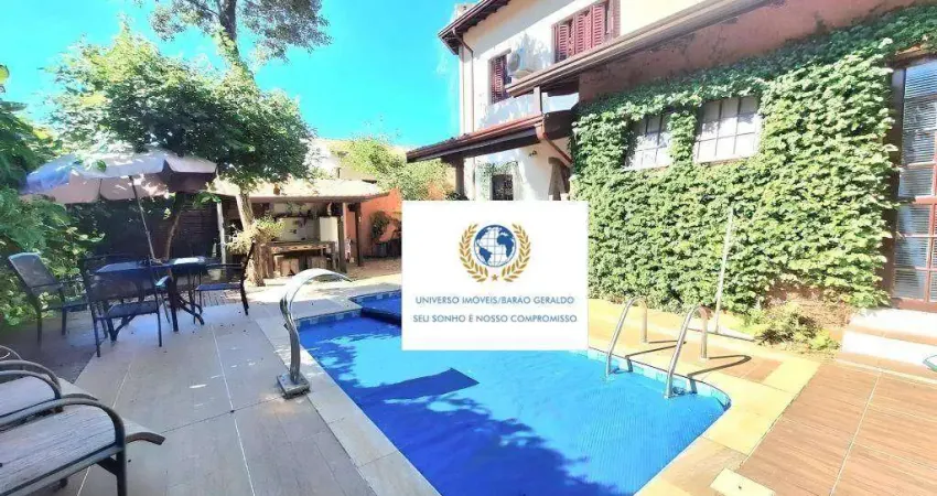 Casa com 3 dormitórios à venda, 290 m² por r$ 1.320.000,00 - cidade universitária - campinas/sp