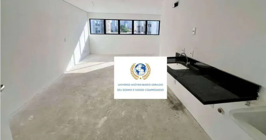 Apartamento com 1 dormitório à venda, 35 m² por r$ 393.000,00 - botafogo - campinas/sp