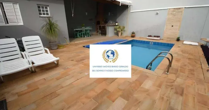 Casa com 3 dormitórios à venda, 260 m² por r$ 1.500.000,00 - parque das flores - campinas/sp