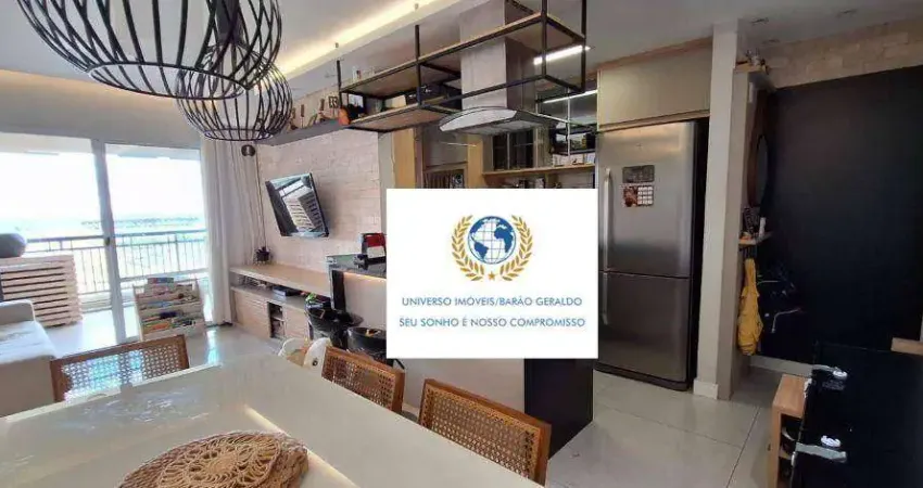 Apartamento com 3 dormitórios à venda, 86 m² por r$ 920.000,00 - jardim ypê - paulínia/sp