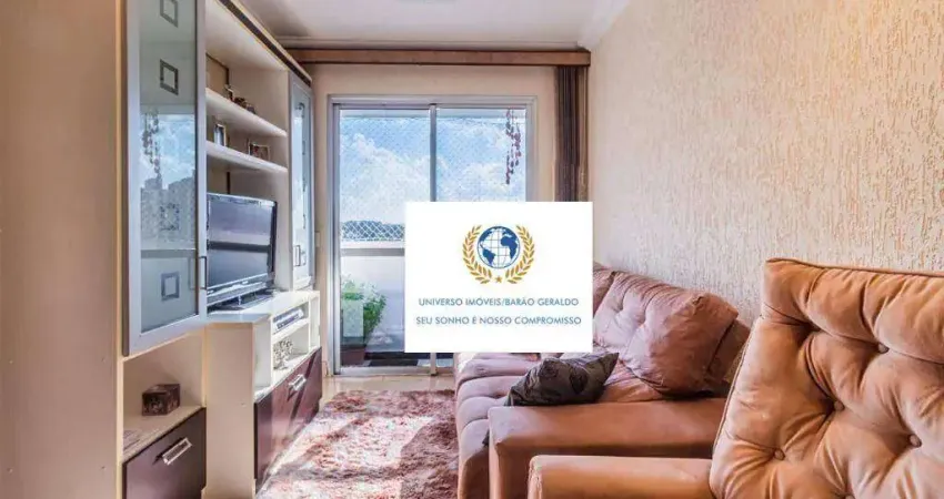 Apartamento com 3 dormitórios à venda, 75 m² por r$ 390.000,00 - parque itália - campinas/sp