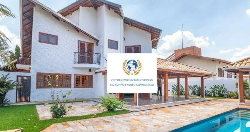 Casa com 4 dormitórios à venda, 455 m² por r$ 2.790.000 - residencial vila verde - campinas/sp