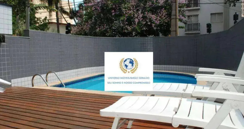 Apartamento com 1 dormitório à venda, 50 m² por r$ 430.000,00 - vila itapura - campinas/sp