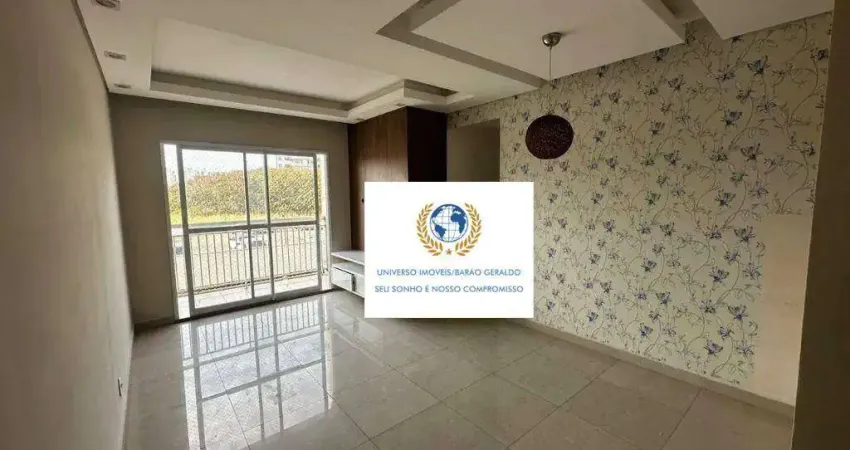 Apartamento com 3 dormitórios à venda, 70 m² por r$ 570.000,00 - morumbi - paulínia/sp