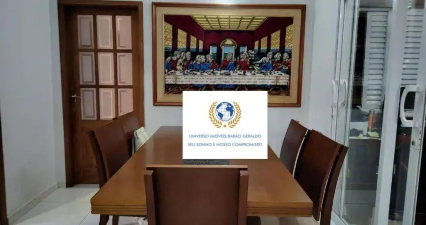 Casa com 3 dormitórios à venda, 130 m² por r$ 825.000,00 - residencial terras do barão - campinas/sp