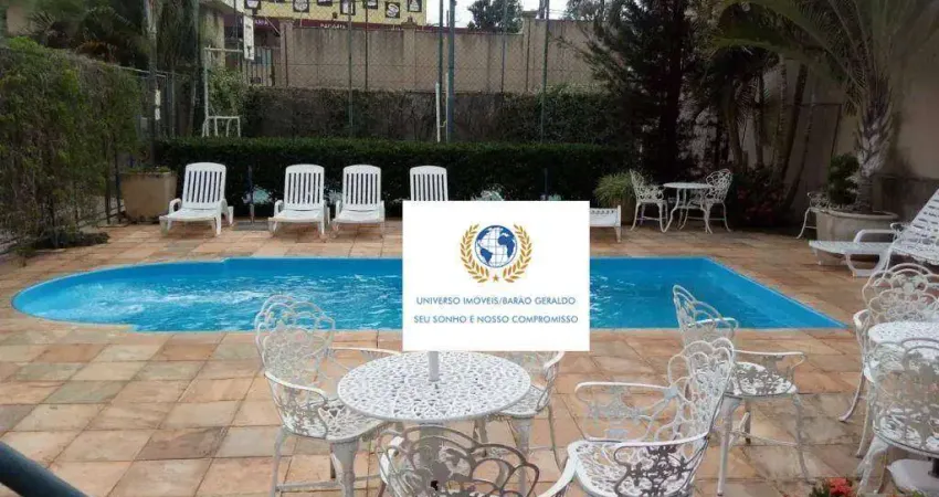 Apartamento com 3 dormitórios para alugar, 80 m² por r$ 3.645,00/mês - chácara primavera - campinas/sp