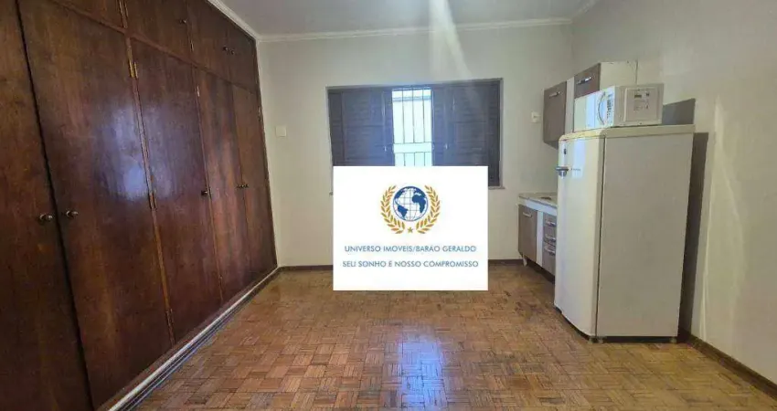 Kitnet com 1 dormitório para alugar, 25 m² por r$ 2.150,00/mês - cidade universitária - campinas/sp