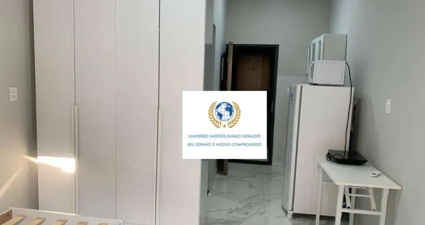 Kitnet com 1 dormitório para alugar, 25 m² por r$ 2.180,00/mês - cidade universitária - campinas/sp