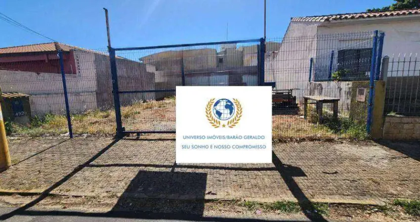 Terreno à venda, 301 m² por r$ 1.200.000,00 - taquaral - campinas/sp