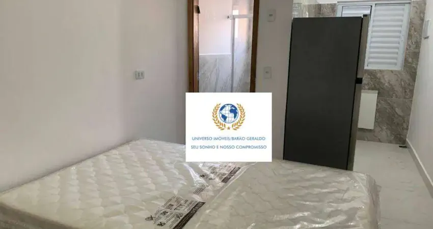 Kitnet com 1 dormitório para alugar, 13 m² por r$ 2.250,00/mês - cidade universitária - campinas/sp