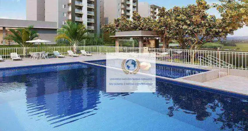 Apartamento com 2 dormitórios para alugar, 60 m² por r$ 3.000,00/mês - balneario tropical - paulínia/sp