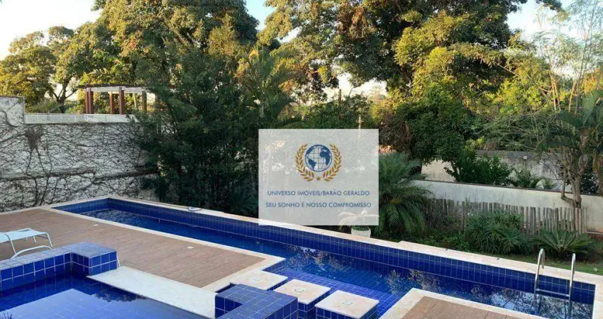 Casa com 4 dormitórios à venda, 700 m² por r$ 4.075.000,00 - residencial parque rio das pedras - campinas/sp