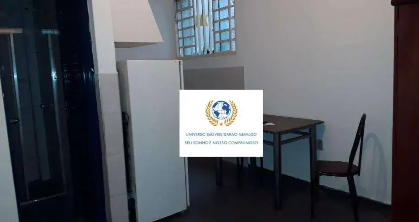 Kitnet com 1 dormitório para alugar, 40 m² por r$ 1.850,00/mês - cidade universitária - campinas/sp