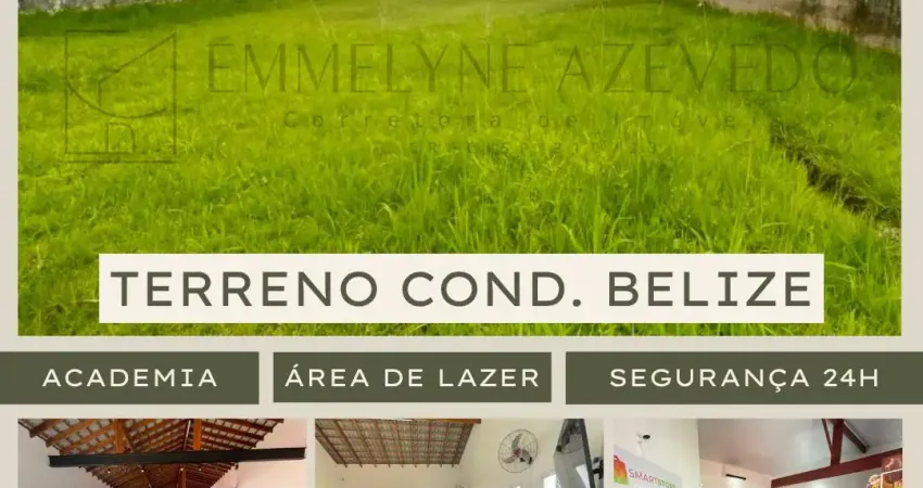 Terreno em condomínio fechado — conforto, lazer e segurança.