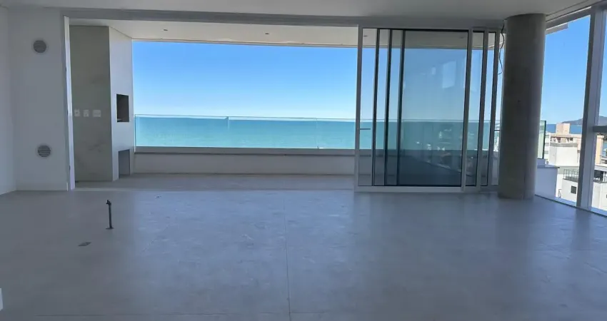 Apartamento incrível com vista mar, na praia brava, andar alto
