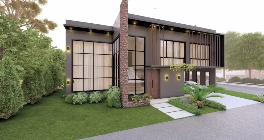 Casa em construção com entrega prevista pra novembro de 2026