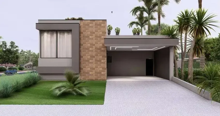 Casa terrea a venda santorini residencial club - paulínia - sp