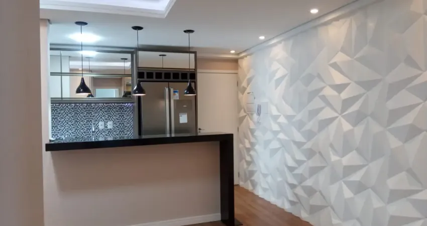 Apartamento mobiliado 2 dormitóriios( 1 suíte), 2 vagas garagem,jd são carlos,acesso a zona sul,campolim