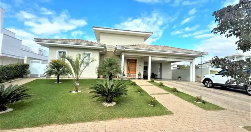 Casa para venda em porto feliz, portal dos bandeirantes ii, 4 dormitórios, 4 suítes, 6 banheiros, 4 vagas