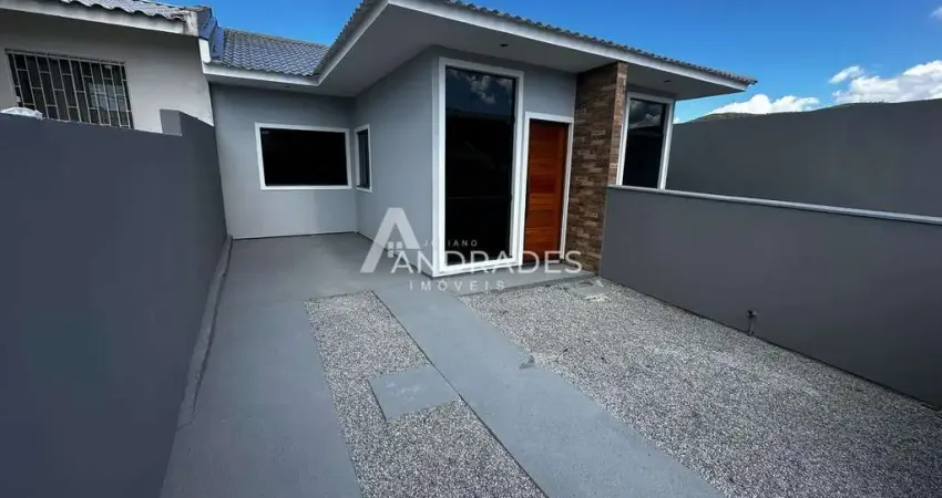 Excelente casa geminada 2 dorm, bela vista - palhoça! r$ 345 mil